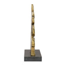 Modern European furniture - Antique Gold Abstract Sculpture - www.oroatrade.com
