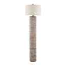 Modern European furniture - Beige Linen Accent Floor Lamp - www.oroatrade.com