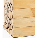 Hospitality furniture - Natural Wood Stack Table Lamp - www.oroatrade.com