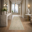 Modern European furniture - Wool Floral Print Table Runner - www.oroatrade.com