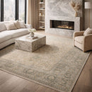 Modern furniture - Wool Floral Print Carpet - www.oroatrade.com