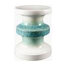 Modern European furniture - Two-Toned Layered Ceramic Garden Stool - www.oroatrade.com
