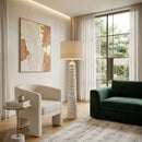 Hospitality furniture - White Accent Floor Lamp - www.oroatrade.com