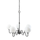 Modern European furniture - Wavy Iron 5-Light Chandelier - www.oroatrade.com