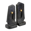 Modern European furniture - Bronze Antiqued Bookend Set (2) - www.oroatrade.com