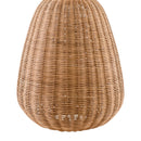 Hospitality furniture - Hand-painted Rattan Linen Table Lamp - www.oroatrade.com