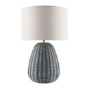 Hospitality furniture - Hand-painted Rattan Linen Table Lamp - www.oroatrade.com