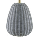 Hospitality furniture - Hand-painted Rattan Linen Table Lamp - www.oroatrade.com
