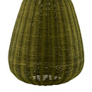 Hospitality furniture - Hand-painted Rattan Linen Table Lamp - www.oroatrade.com