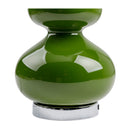 Contract furniture - Green Glass Accent Table Lamp - www.oroatrade.com