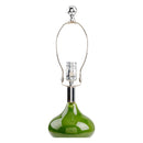 Contract furniture - Green Glass Accent Table Lamp - www.oroatrade.com