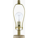 Modern European furniture - Beige Cement Linen Table Lamp - www.oroatrade.com