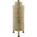 Modern European furniture - Beige Cement Linen Table Lamp - www.oroatrade.com