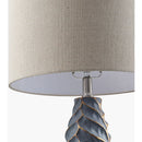 Hospitality furniture - Gold Leaf Sculpted Table Lamp - www.oroatrade.com