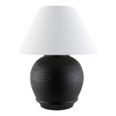 Contract furniture - Dark Gray Ceramic Table Lamp - www.oroatrade.com