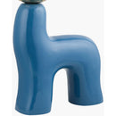 Modern European furniture - White Glass Sculptural Table Lamp - www.oroatrade.com