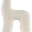 Modern European furniture - White Glass Sculptural Table Lamp - www.oroatrade.com