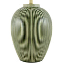 Hospitality furniture - Striped Ceramic Accent Table Lamp - www.oroatrade.com