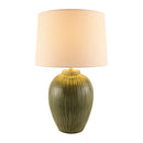 Hospitality furniture - Striped Ceramic Accent Table Lamp - www.oroatrade.com