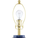Hospitality furniture - Striped Ceramic Accent Table Lamp - www.oroatrade.com