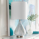 Hospitality furniture - Blue Swirl Ceramic Table Lamp - www.oroatrade.com