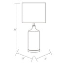 Hospitality furniture - Antiqued Metallic Accent Table Lamp - www.oroatrade.com
