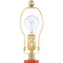Modern European furniture - Scalloped White Linen Table Lamp - www.oroatrade.com