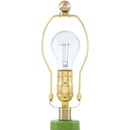 Modern European furniture - Scalloped White Linen Table Lamp - www.oroatrade.com