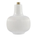 Modern European furniture - Scalloped Beige Jute Table Lamp - www.oroatrade.com