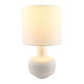 Modern European furniture - Reeded Ceramic Accent Table Lamp - www.oroatrade.com