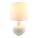 Modern European furniture - Reeded Ceramic Accent Table Lamp - www.oroatrade.com