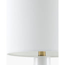 Modern European furniture - Reeded Ceramic Accent Table Lamp - www.oroatrade.com