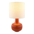 Modern European furniture - Reeded Ceramic Accent Table Lamp - www.oroatrade.com