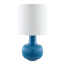 Modern European furniture - Reeded Ceramic Accent Table Lamp - www.oroatrade.com