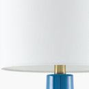 Modern European furniture - Reeded Ceramic Accent Table Lamp - www.oroatrade.com