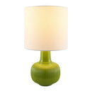 Modern European furniture - Reeded Ceramic Accent Table Lamp - www.oroatrade.com