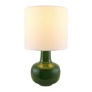 Modern European furniture - Reeded Ceramic Accent Table Lamp - www.oroatrade.com
