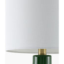 Modern European furniture - Reeded Ceramic Accent Table Lamp - www.oroatrade.com