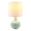 Modern European furniture - Reeded Ceramic Accent Table Lamp - www.oroatrade.com