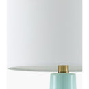 Modern European furniture - Reeded Ceramic Accent Table Lamp - www.oroatrade.com