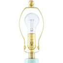 Modern European furniture - Reeded Ceramic Accent Table Lamp - www.oroatrade.com