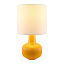 Modern European furniture - Reeded Ceramic Accent Table Lamp - www.oroatrade.com