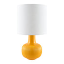 Modern European furniture - Reeded Ceramic Accent Table Lamp - www.oroatrade.com