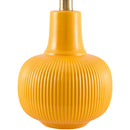 Modern European furniture - Reeded Ceramic Accent Table Lamp - www.oroatrade.com