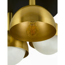 Hospitality furniture - Gold Dome 3-Light Ceiling Lamp - www.oroatrade.com