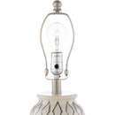 Contract furniture - Geometric Patterned Ceramic Table Lamp - www.oroatrade.com