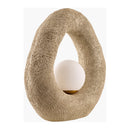 Hospitality furniture - Cream Organic-Shaped Table Lamp - www.oroatrade.com