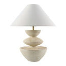 Hospitality furniture - White Tiered Accent Table Lamp - www.oroatrade.com
