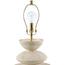 Hospitality furniture - White Tiered Accent Table Lamp - www.oroatrade.com