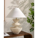 Hospitality furniture - White Tiered Accent Table Lamp - www.oroatrade.com